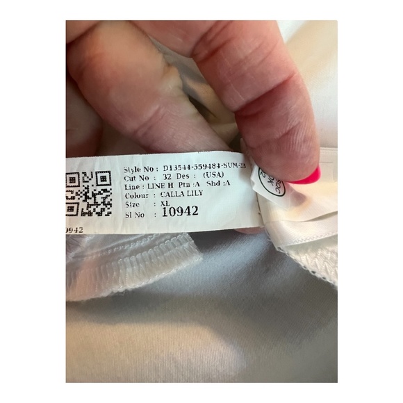 π EUC OLD NAVY White Button Up Shirt Dress | Size XL - Picture 10 of 10